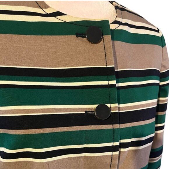 Talbots Multi-Color Striped Blazer Jacket -Size 14 - Picture 4 of 6